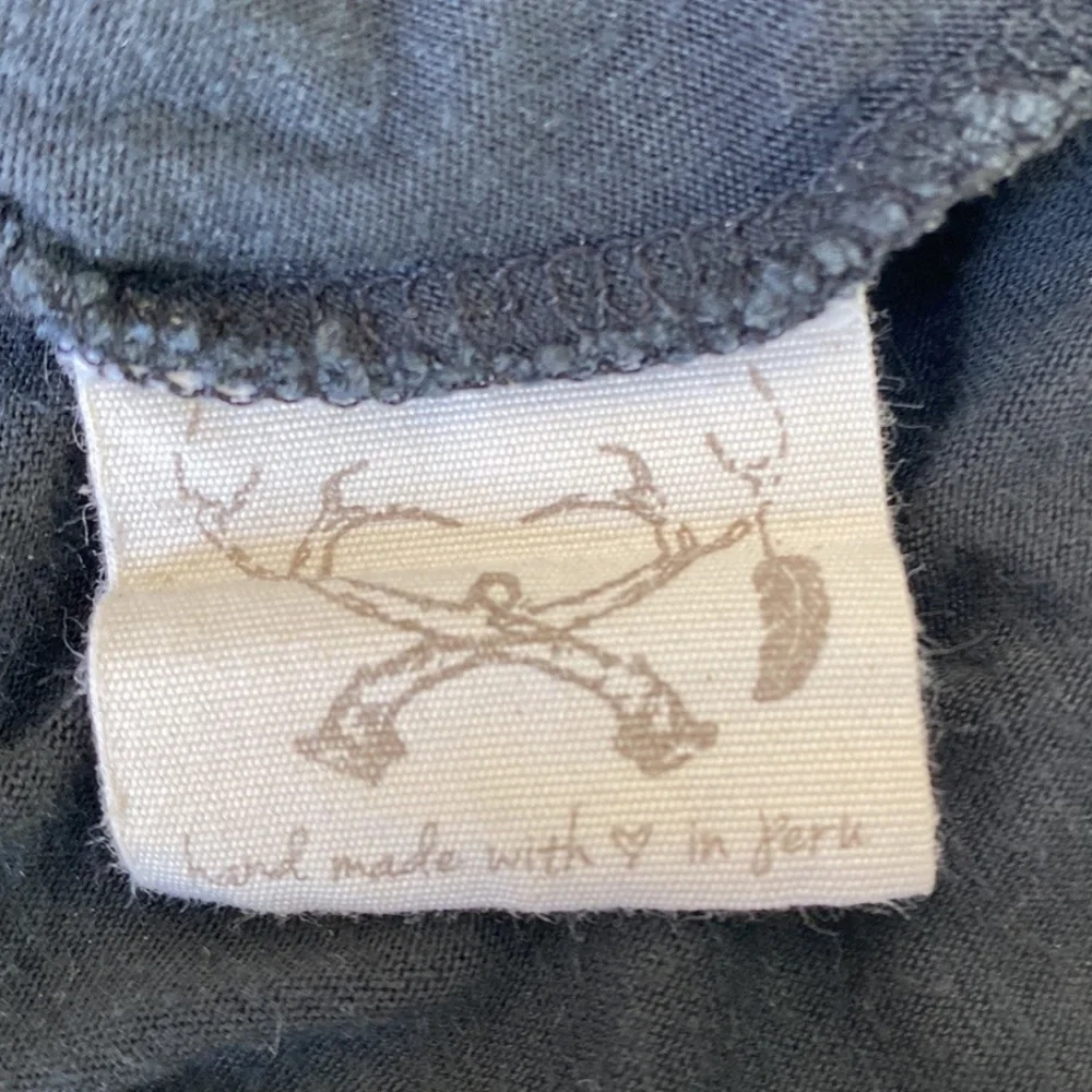 Spell Vintage Folktown Tee in Charcoal size medium - Picture 9 of 12